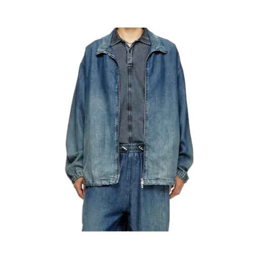 Zip-Fastening Denim Jacket