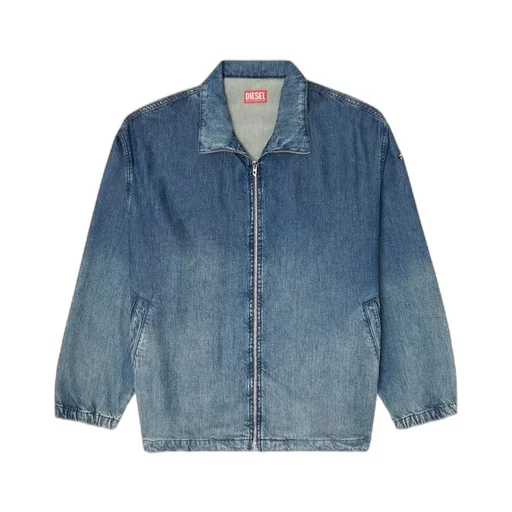 Zip-Fastening Denim Jacket