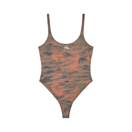 Camouflage-Print Swimsuit