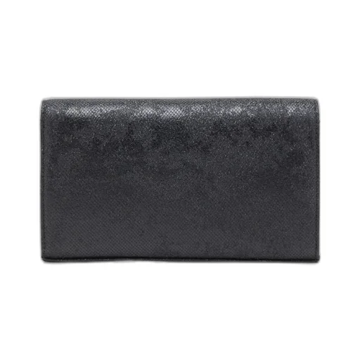1Dr Logo-Plaque Glitter Wallet