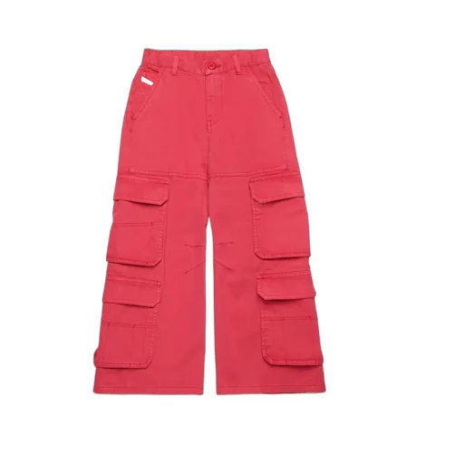 Oval-D Logo Embroidered Cargo Pants