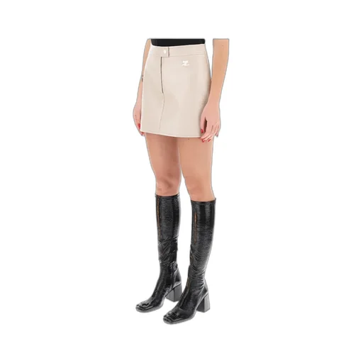 Reedition Logo Patch Mini Skirt