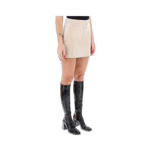 Reedition Logo Patch Mini Skirt