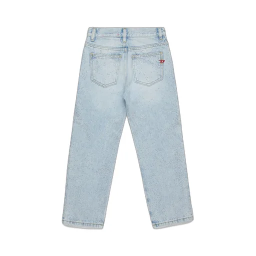 Oval-D Embroidered Mid-Waisted Jeans