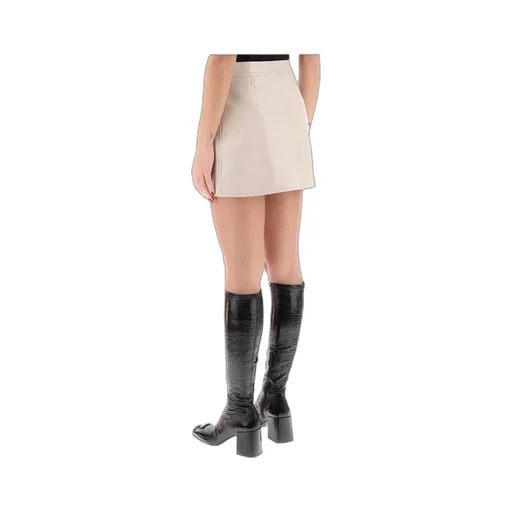 Reedition Logo Patch Mini Skirt