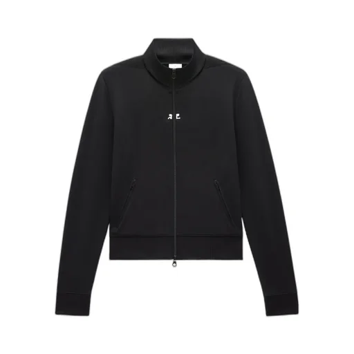 Logo Embroidered Zip-Up Tracksuit Jacket