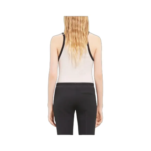 Buckle Contrast Tank Top
