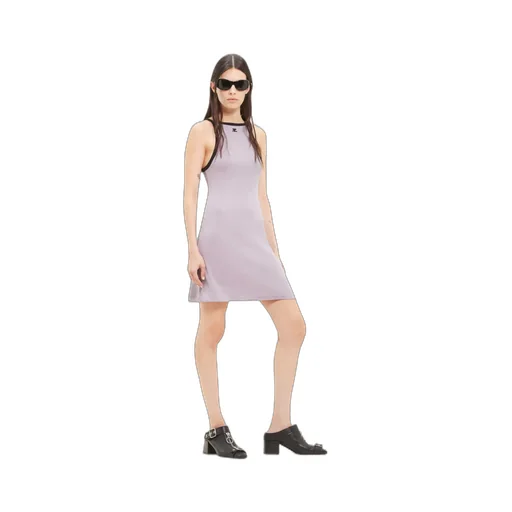 Buckle Contrast Dress