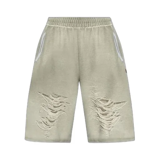 P-Perc-Short Distressed Shorts