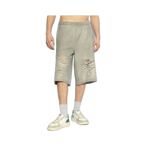 P-Perc-Short Distressed Shorts