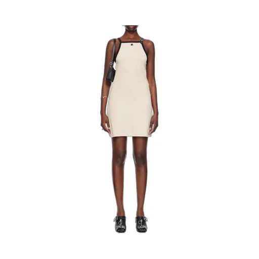Buckle Contrast Dress