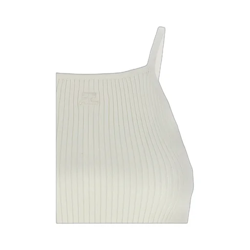 Logo-Embroidered Ribbed Tank Top