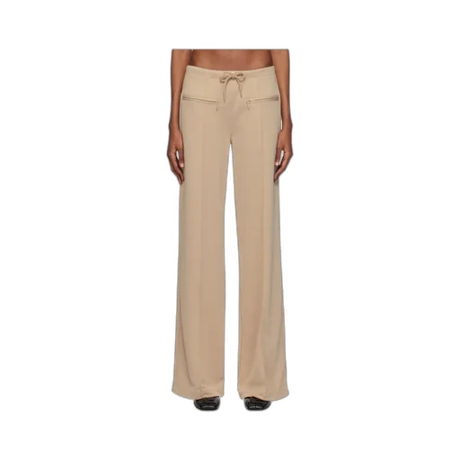 Mid-Rise Drawstring Pants