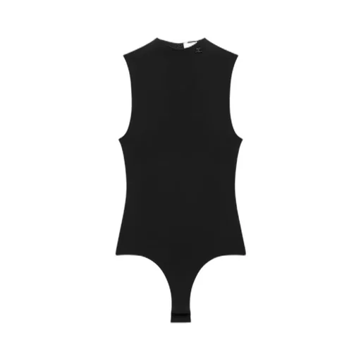 High-Neck Jersey Jumpsuit