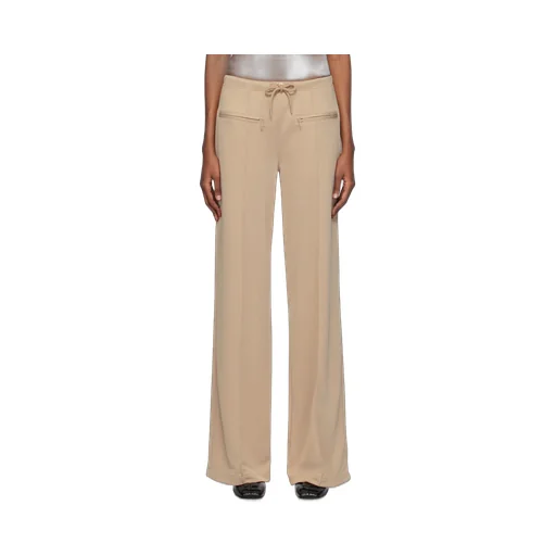 Mid-Rise Drawstring Pants