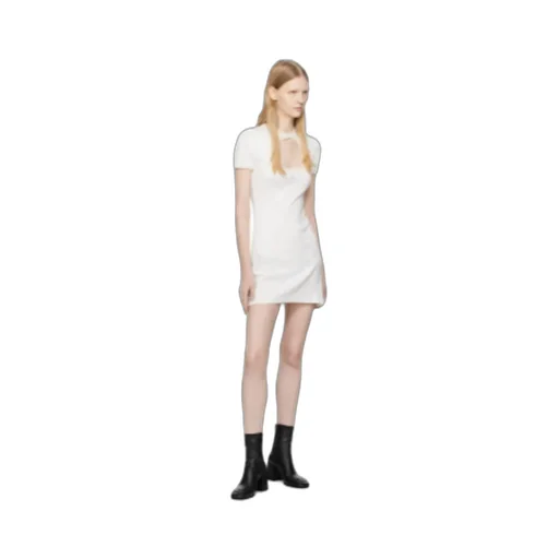 Miniature Dress With Hollowed-Out Details