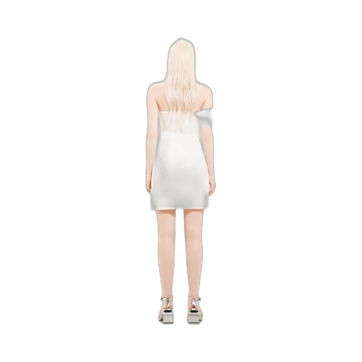 One-Shoulder A-Line Mini Dress