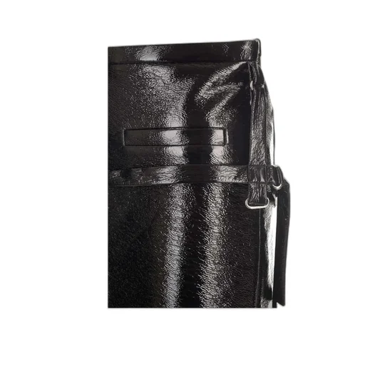 Midi Leather Skirt