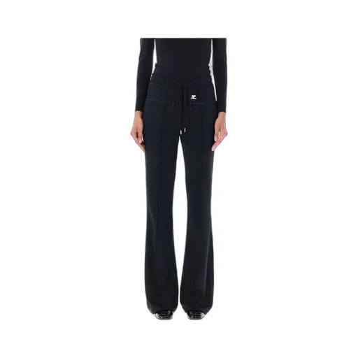 Interlock Drawstring Bootcut Pants