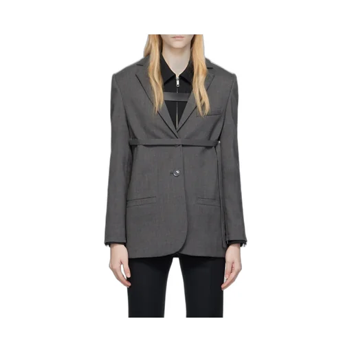 Strapped Tailored Jacket