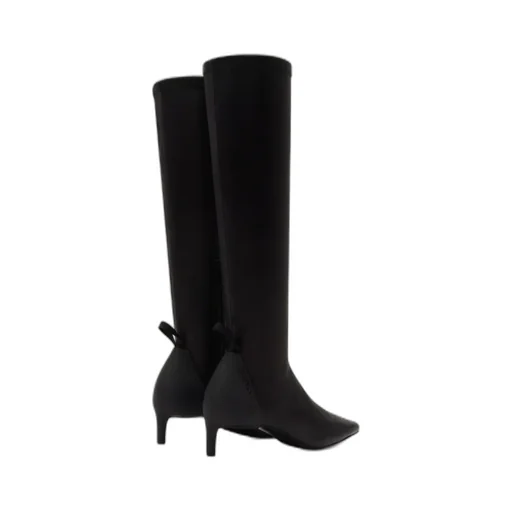 Scuba Stretch Leather Boots