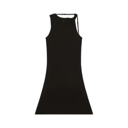 Strap-Detail Jersey Minidress