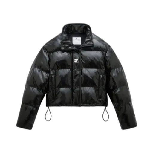 Vinyl Puffer Jacket