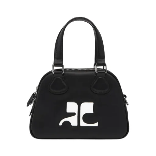 Logo Patch Zip-Up Bowling Bag