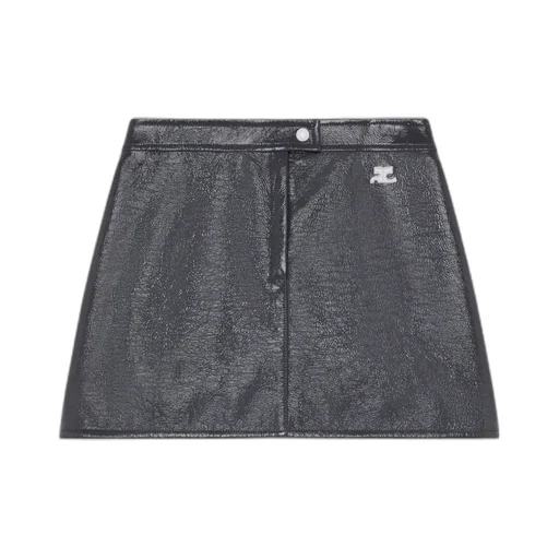 Vinyl Mini Skirt