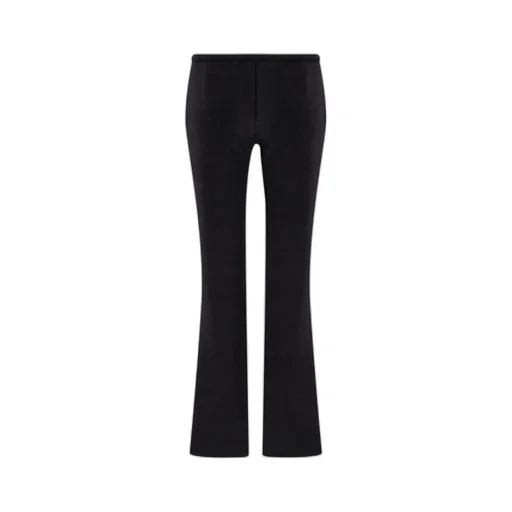 Logo Patch Flared Pants