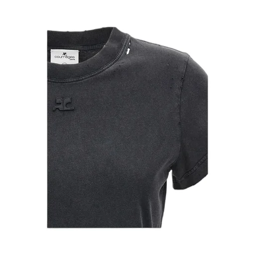 Distressed Crewneck T-Shirt