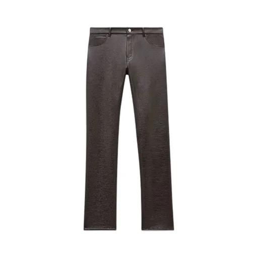 CourrÈGes Reedition Button Detailed Straight Leg Pants