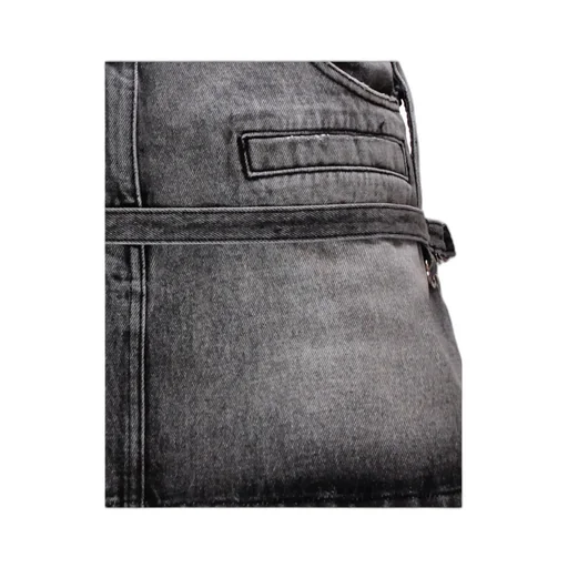 A-Line Cotton Miniskirt