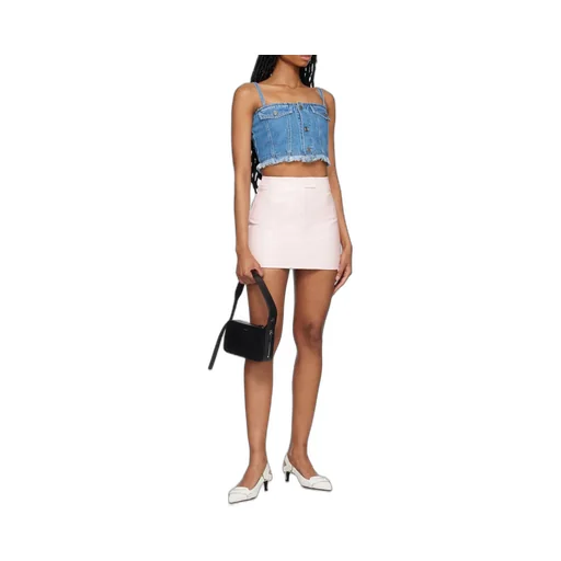 Logo Plaque Zip-Up Shoulder Bag