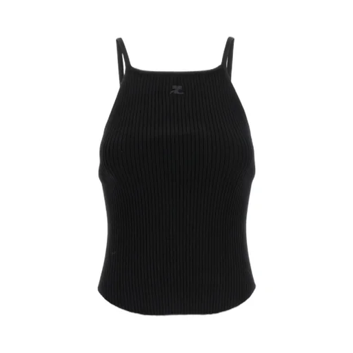 Cut-Out Sleeveless Tank Top