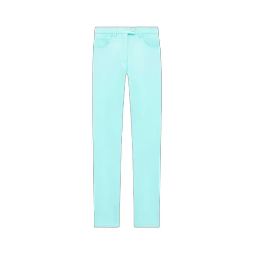 Vinyl Five-Pocket Trousers