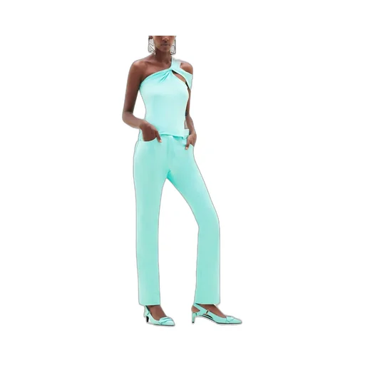 Vinyl Five-Pocket Trousers
