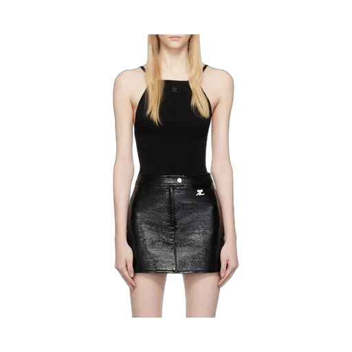 Cut-Out Sleeveless Tank Top