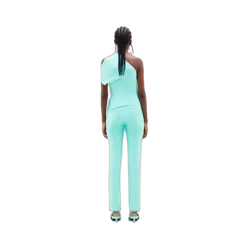 Vinyl Five-Pocket Trousers