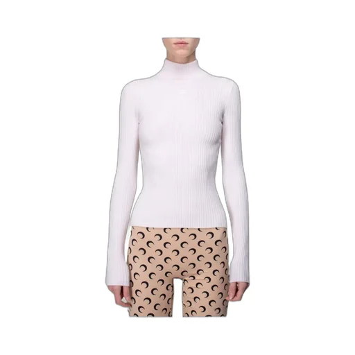 High Neck Knitted Jumper