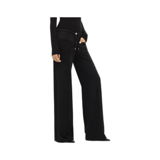 Drawstring Straight Leg Pants