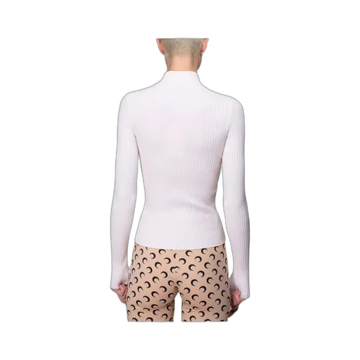 High Neck Knitted Jumper