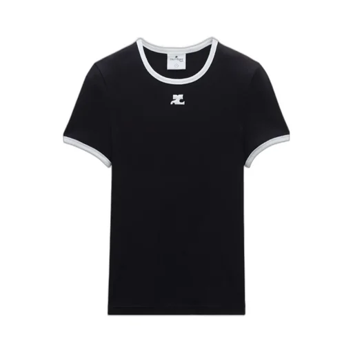 Bumpy Crewneck Short-Sleeved T-Shirt