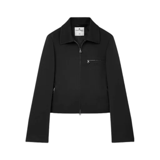 Zipped Twill Jacket