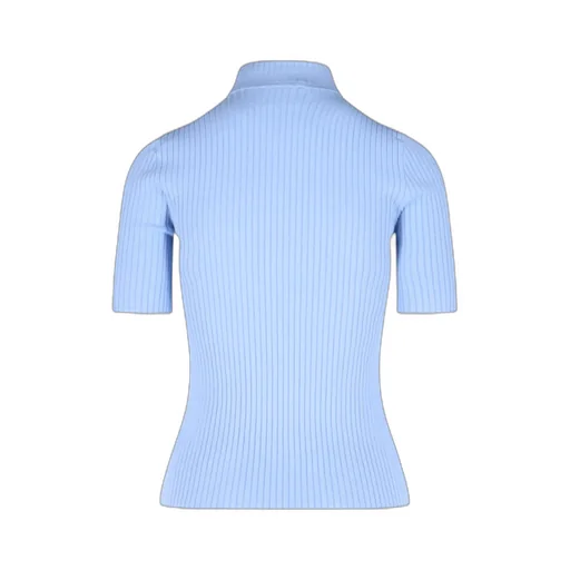 Reedition Short-Sleeved Ribbed Jumper