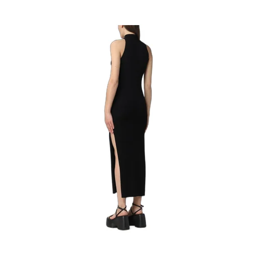 Col Diamanterai Ribbed Dress