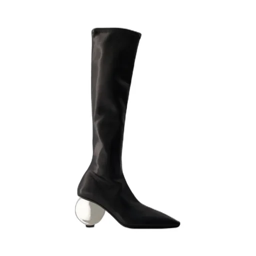 Circle Heel Boots