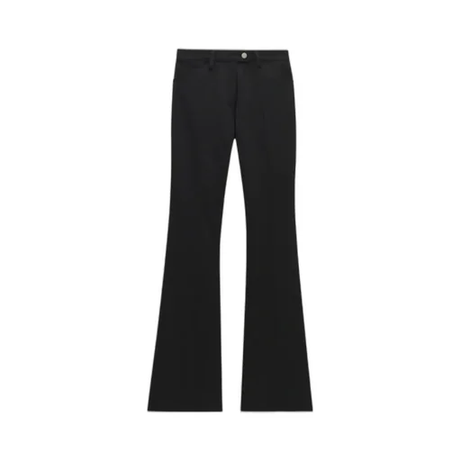 Pressed Crease Bootcut Trousers