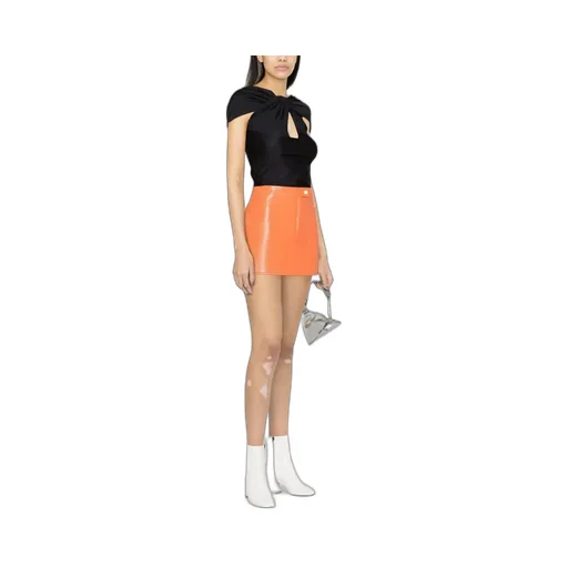 Vinyl Mini Skirt
