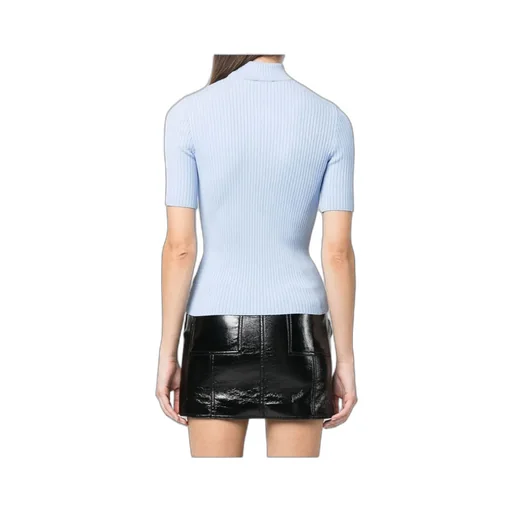 Reedition Short-Sleeved Ribbed Jumper